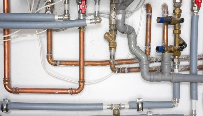 Multiple Water Lines That Are At Risk of Corrosion